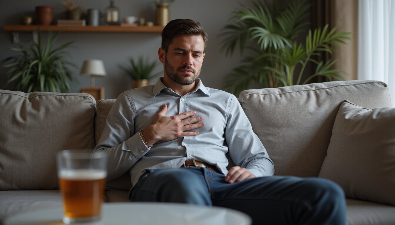 alcohol increases heart rate