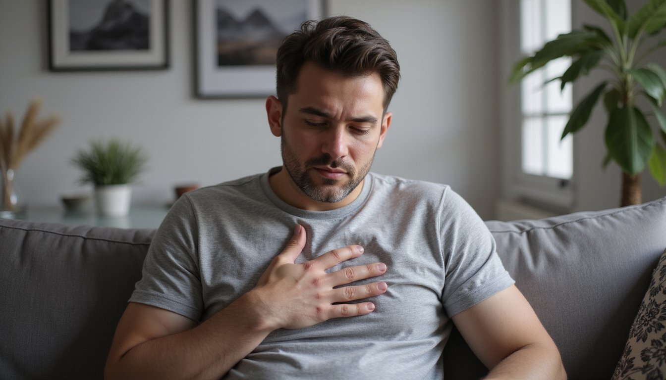 Fast heart rate after drinking alcohol