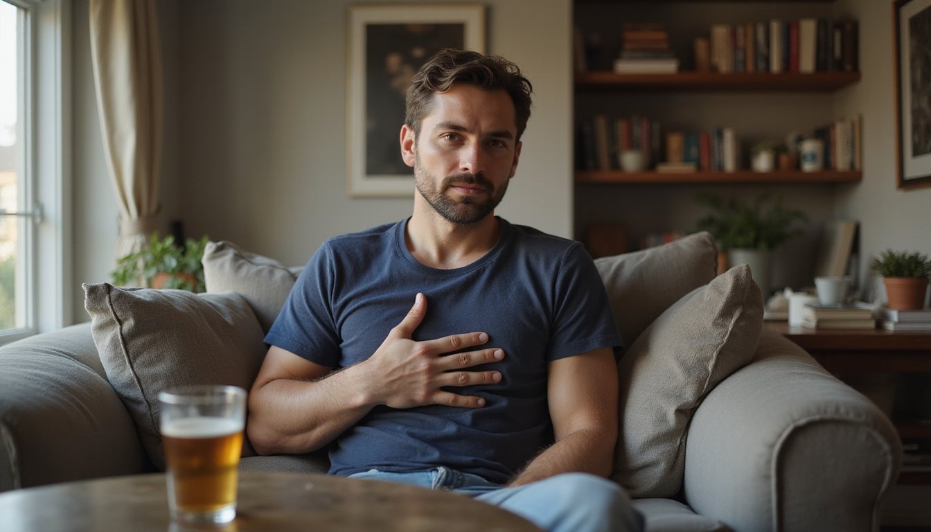 increased pulse during hangover