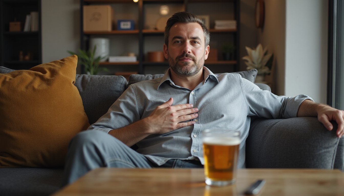 beer effects heart rate differently